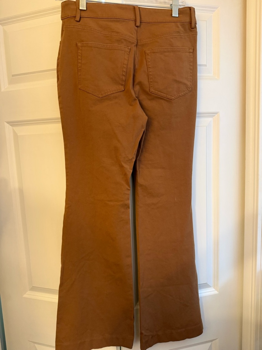 LOFT Camel Brown High-Rise Pants - Picture 2 of 4